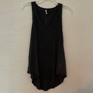 Z supply womens athletic casual tank top charcoal size medium